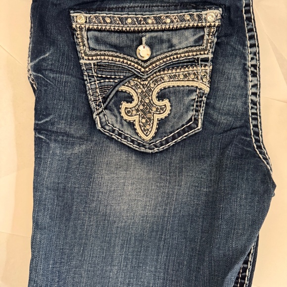 Women’s rock revival jeans like new - Picture 5 of 7